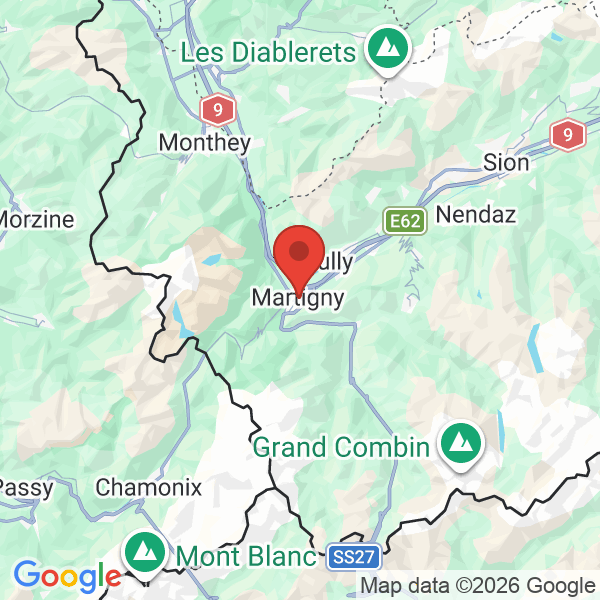 Carte de l'activité