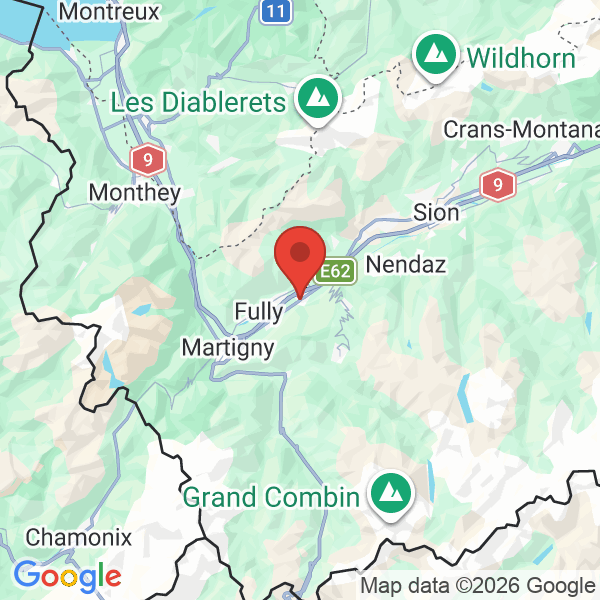 Carte de l'activité