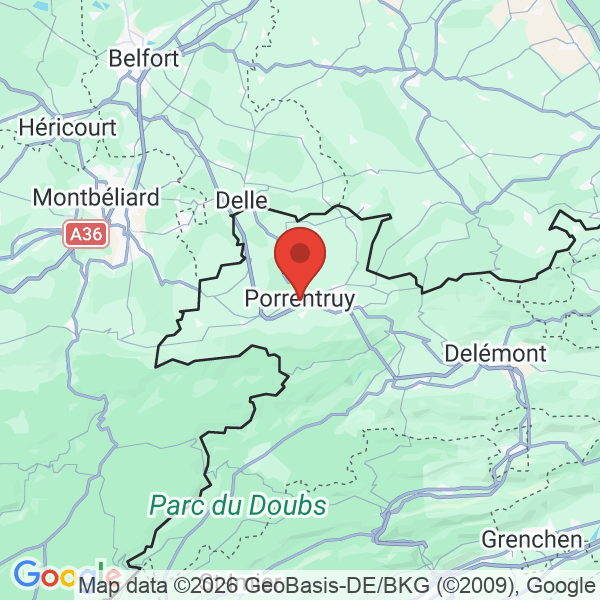Carte de l'activité