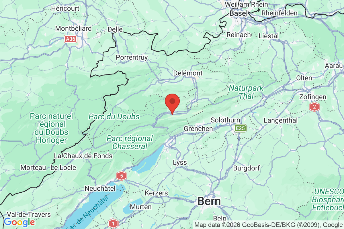 Carte de l'activité