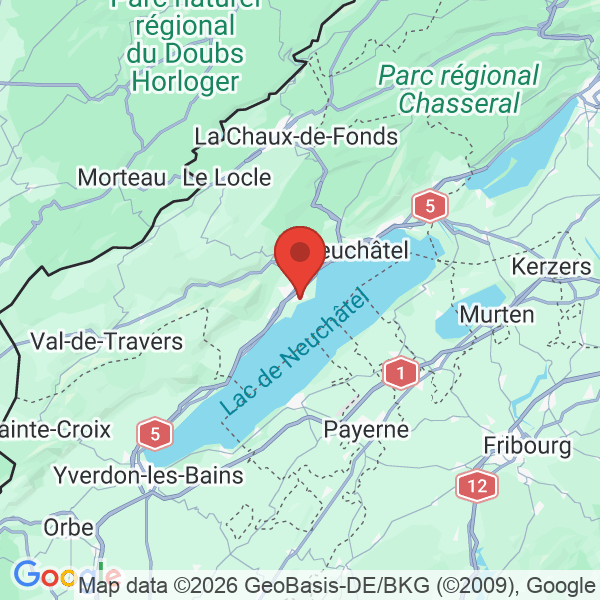 Carte de l'activité