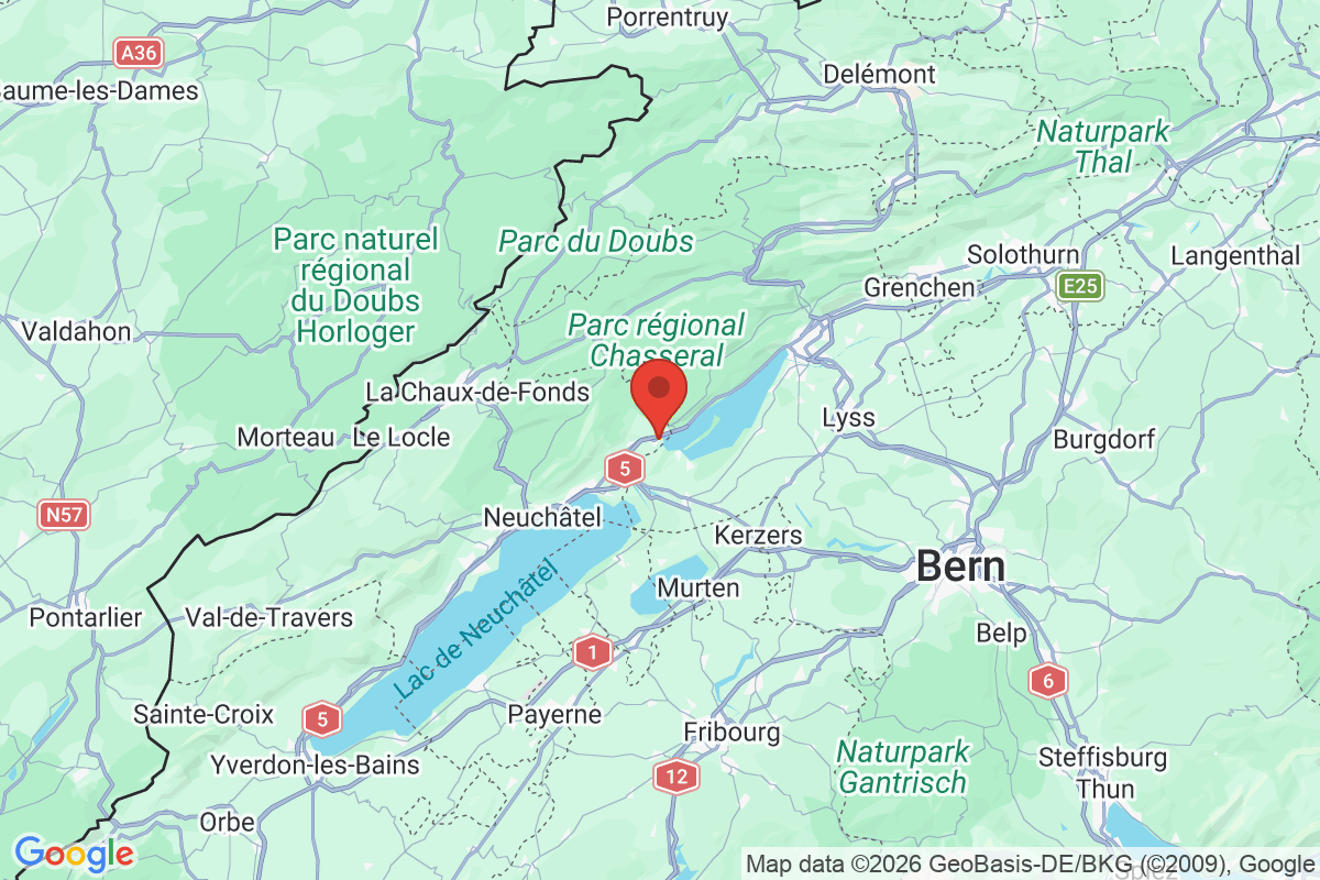 Carte de l'activité