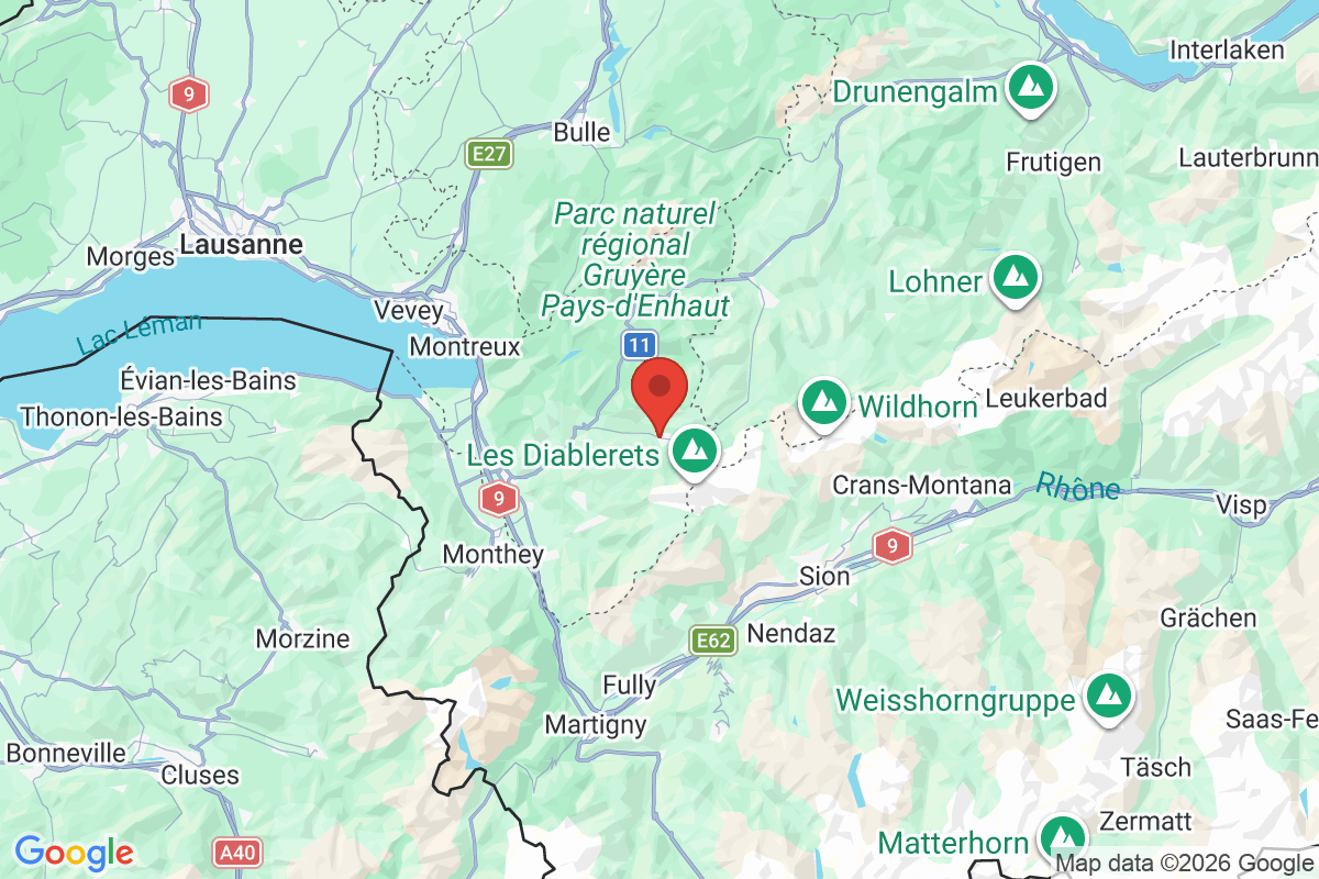 Carte de l'activité