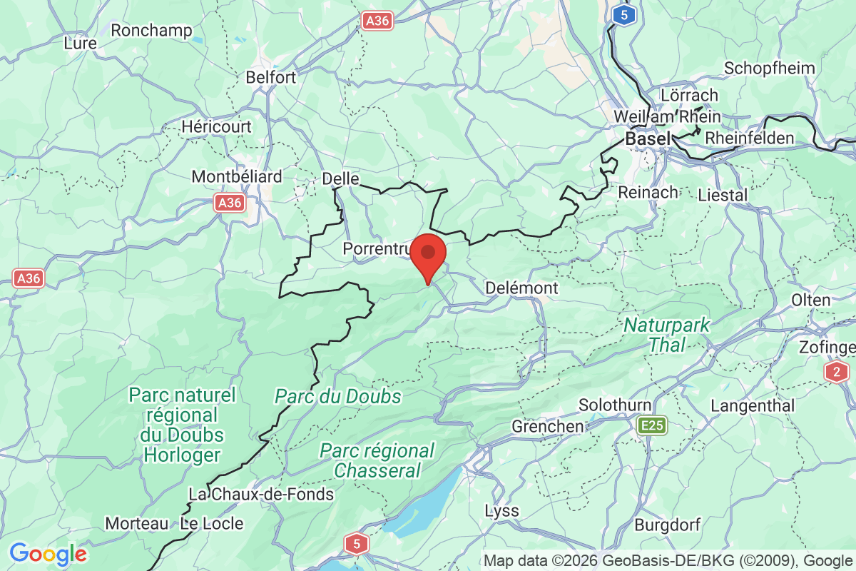 Carte de l'activité
