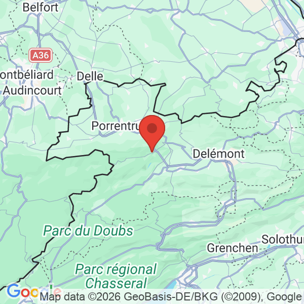 Carte de l'activité