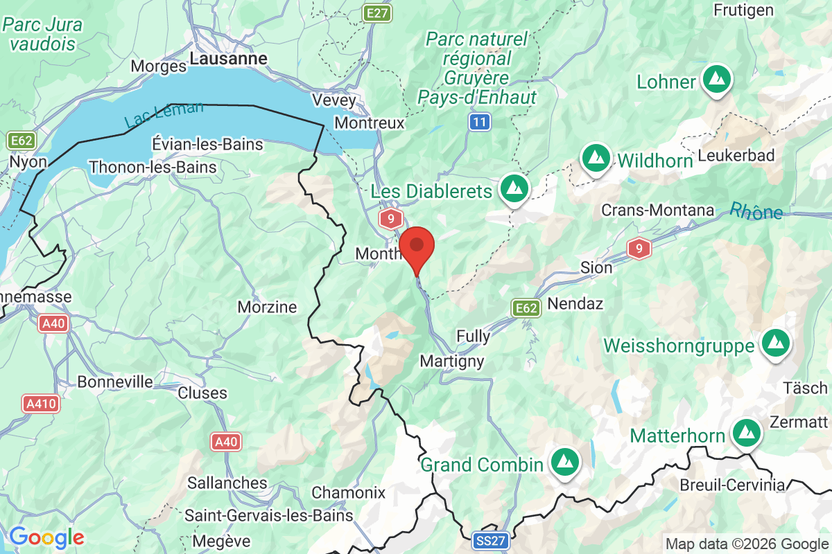 Carte de l'activité