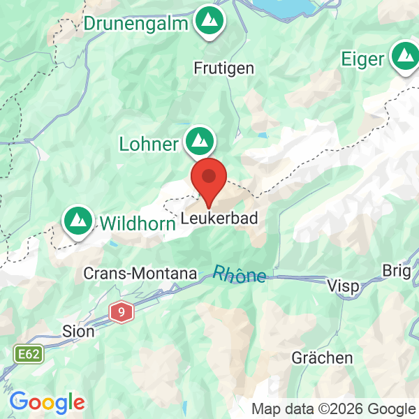 Carte de l'activité