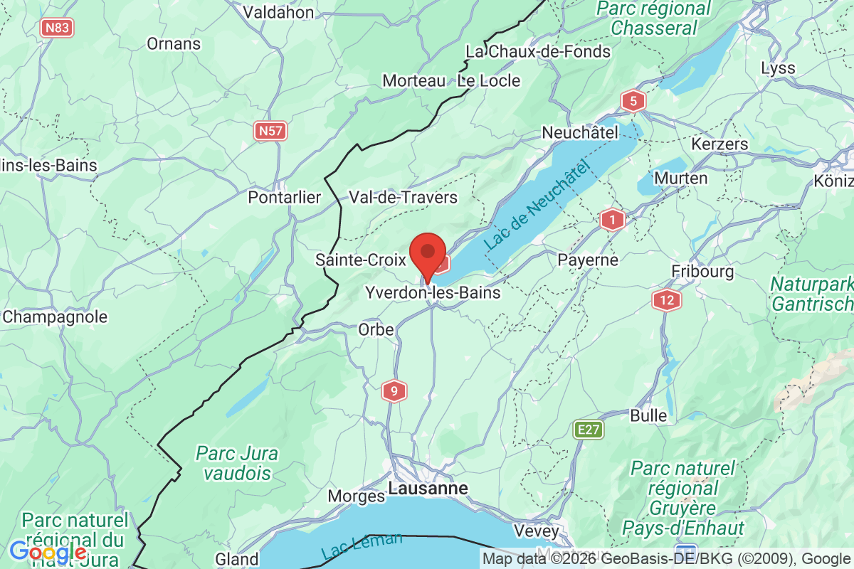 Carte de l'activité