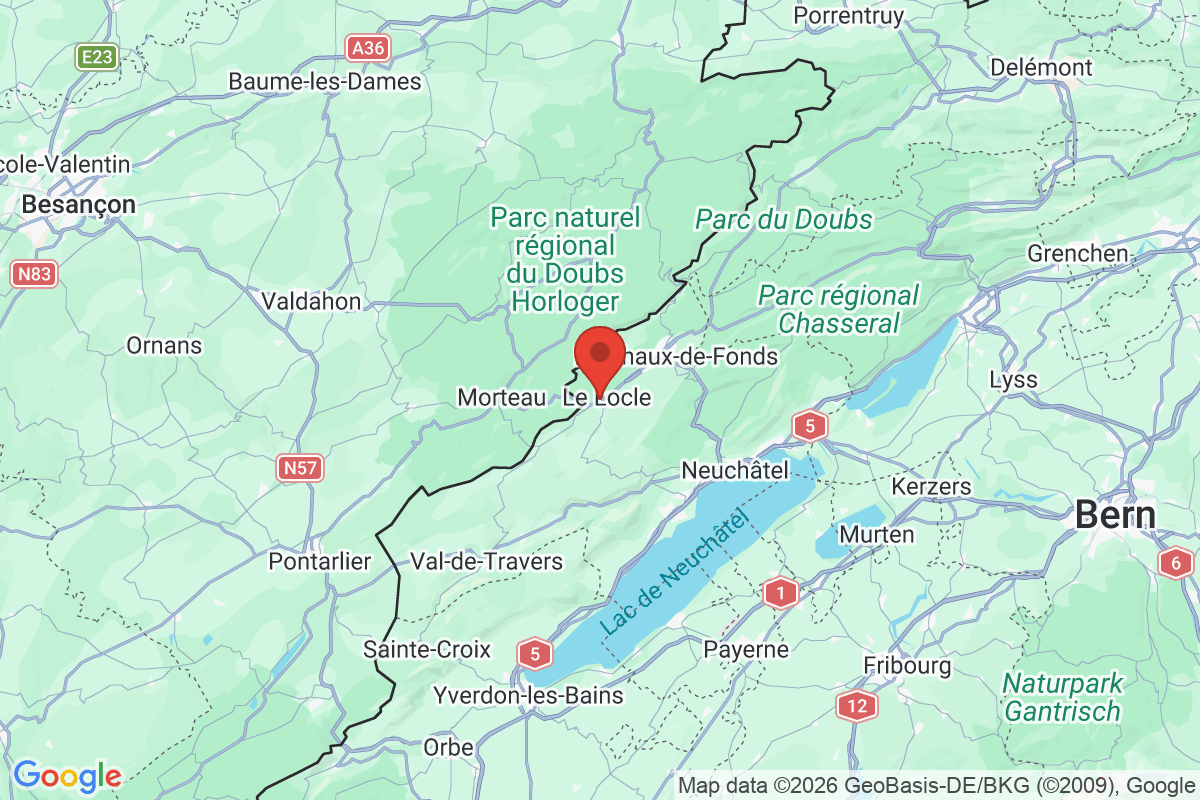 Carte de l'activité
