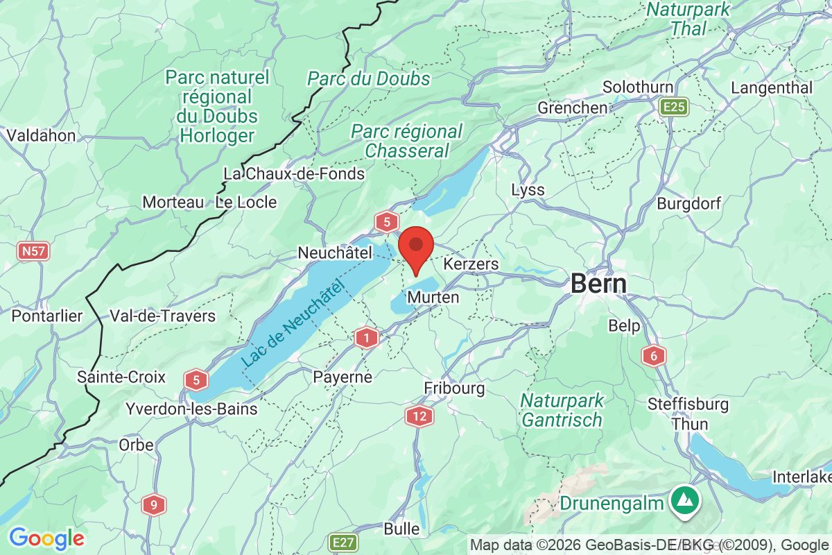 Carte de l'activité