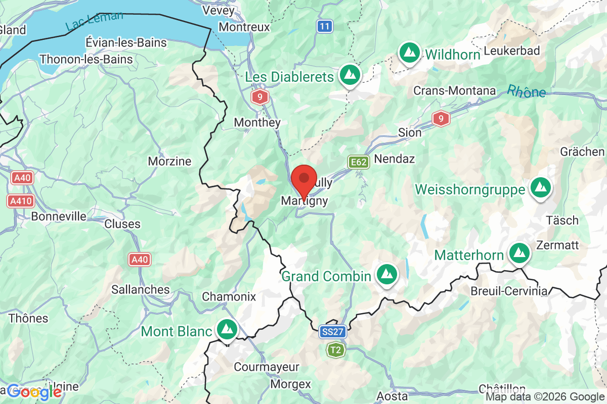 Carte de l'activité