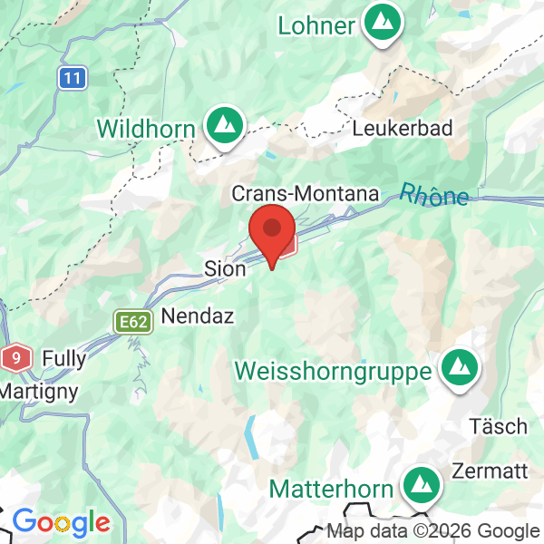 Carte de l'activité