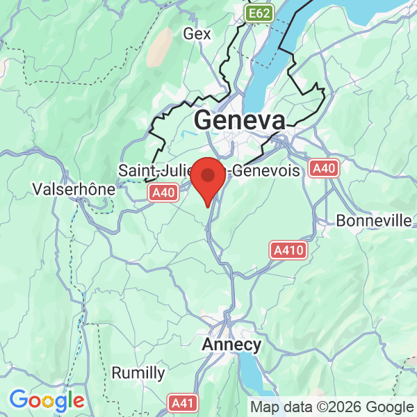 Carte de l'activité
