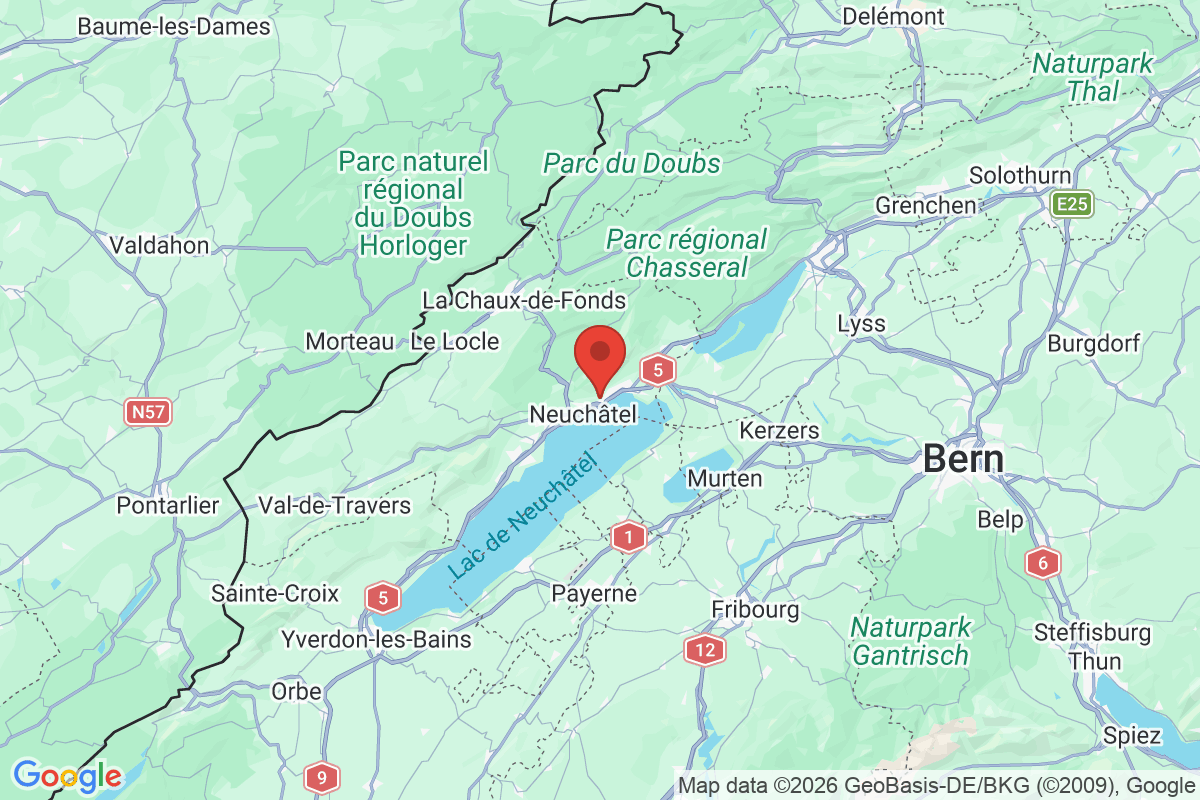 Carte de l'activité