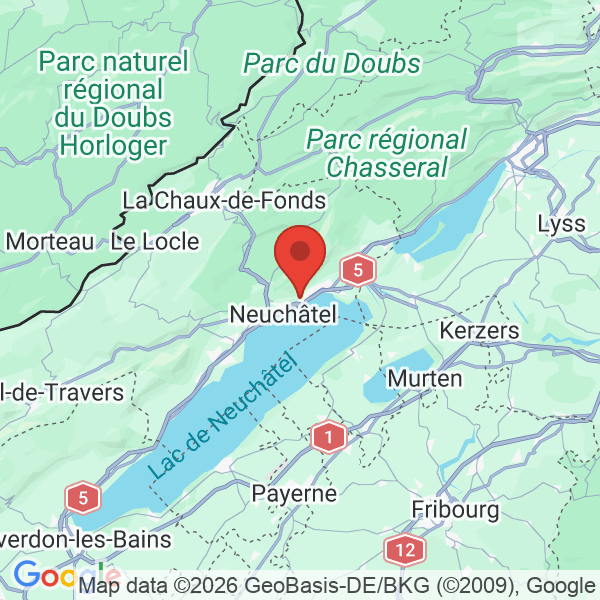 Carte de l'activité