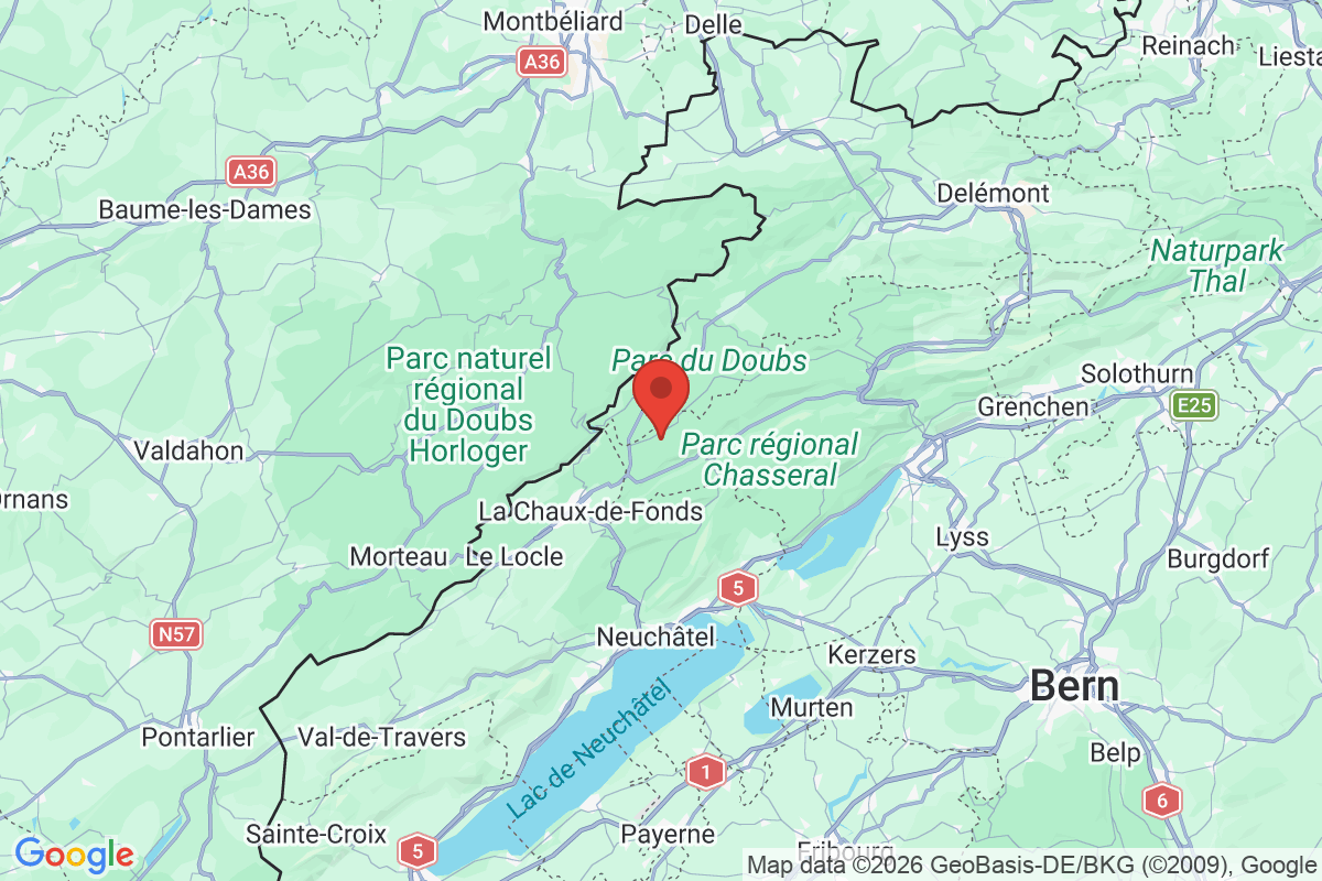 Carte de l'activité