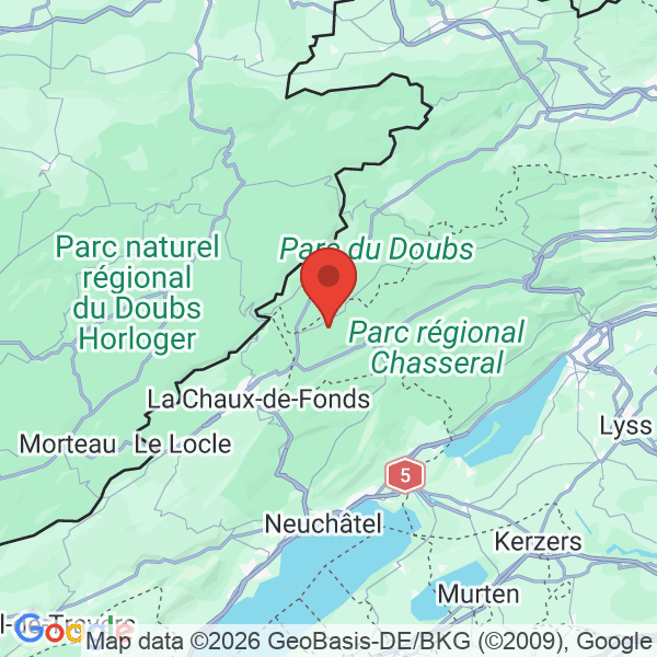 Carte de l'activité