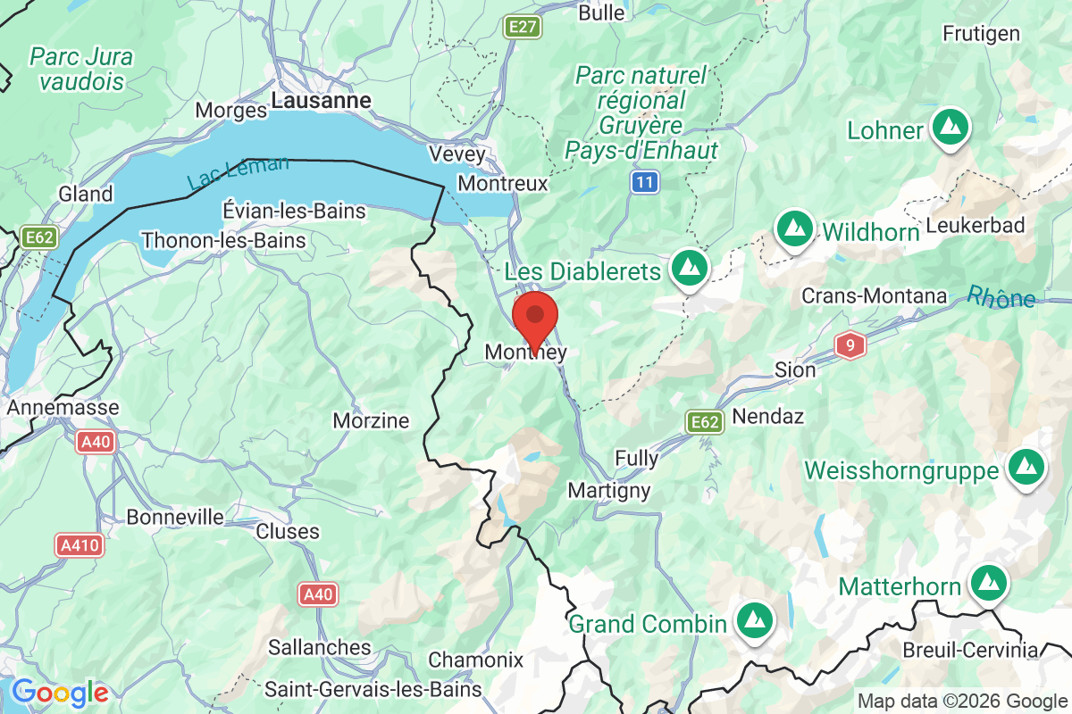 Carte de l'activité