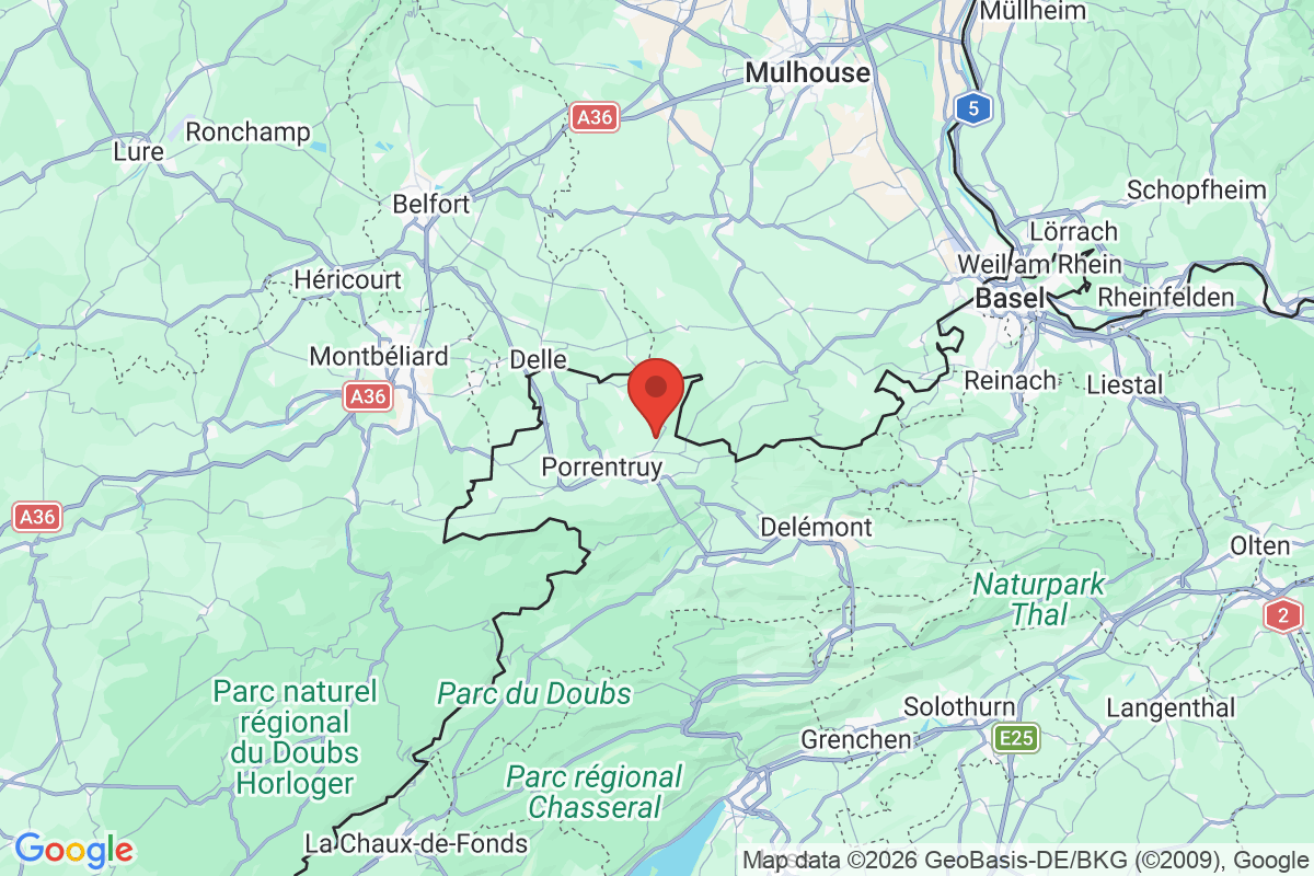 Carte de l'activité