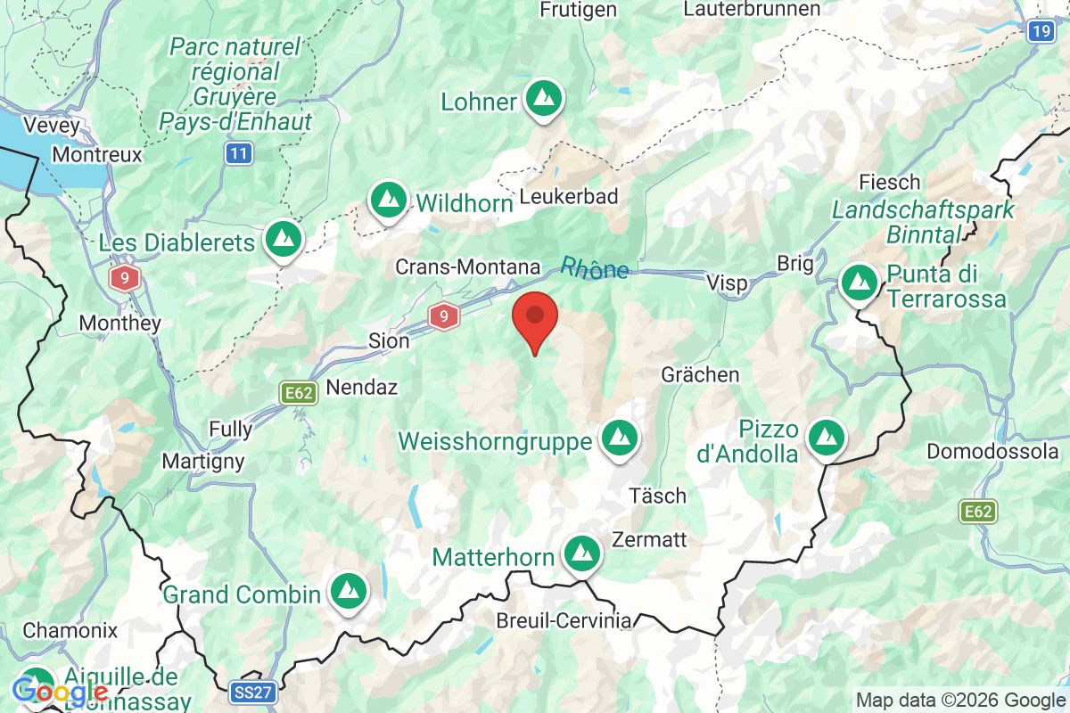 Carte de l'activité