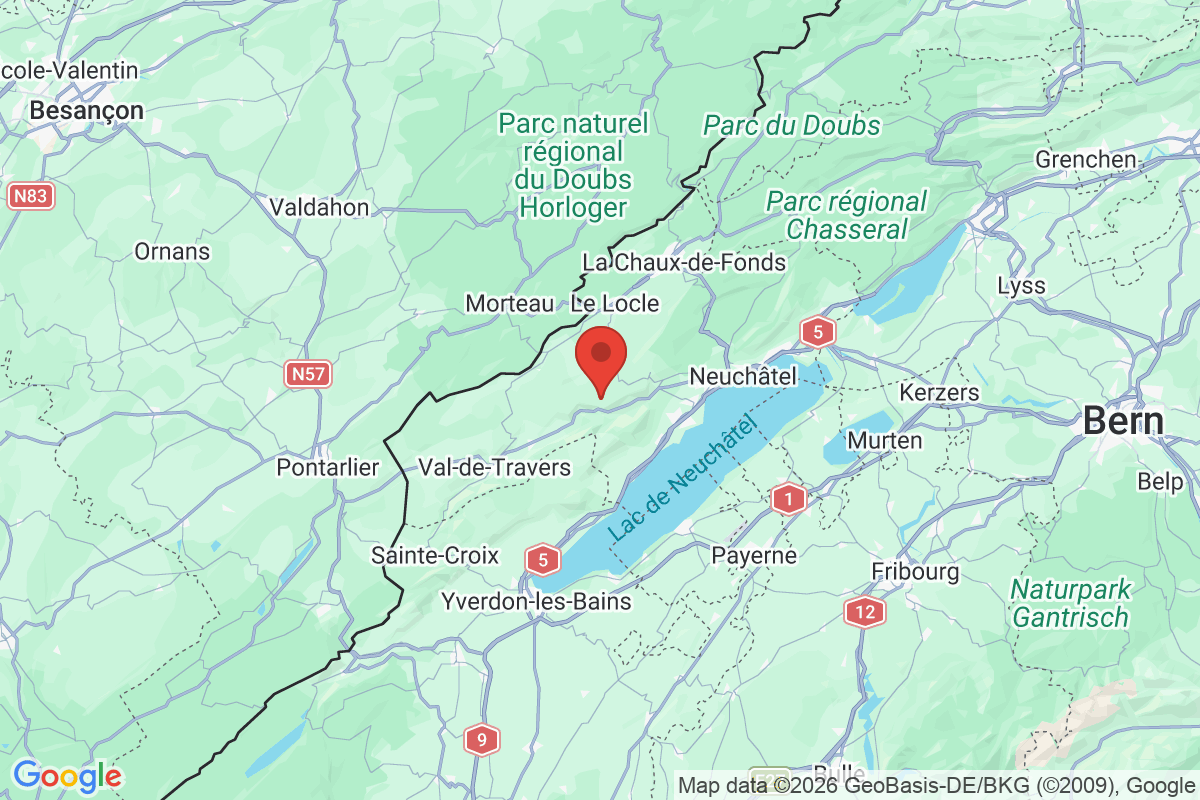 Carte de l'activité