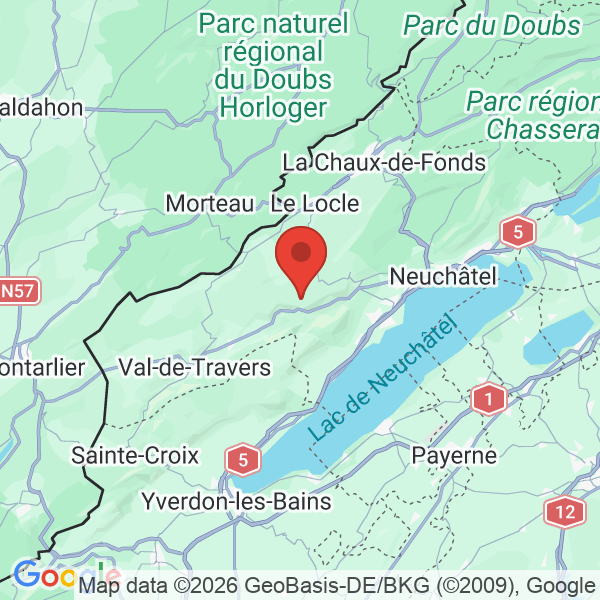 Carte de l'activité