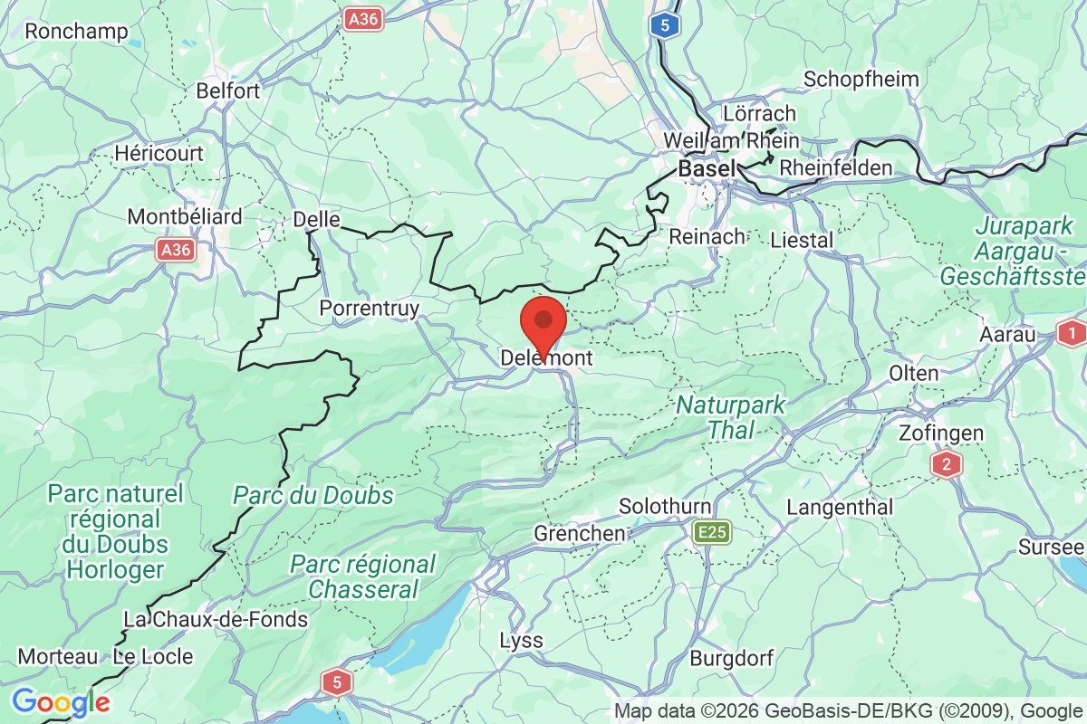 Carte de l'activité