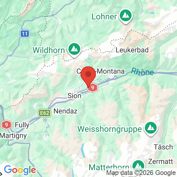 Carte de l'activité