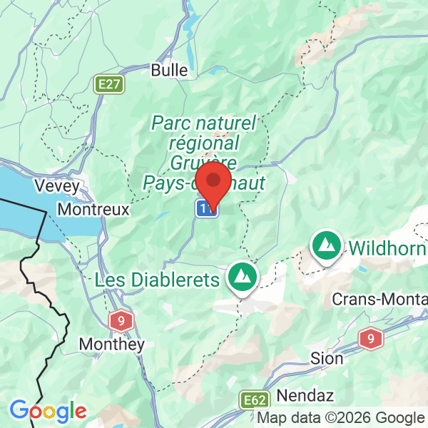 Carte de l'activité