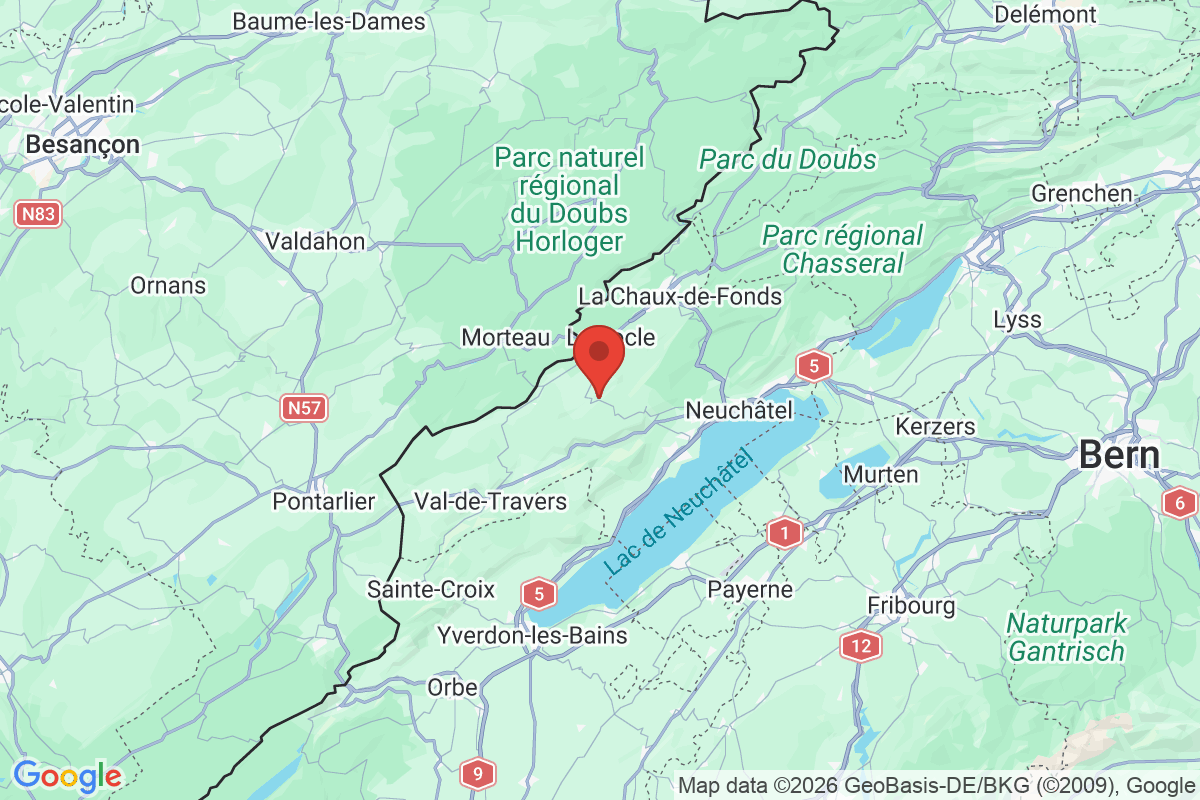 Carte de l'activité