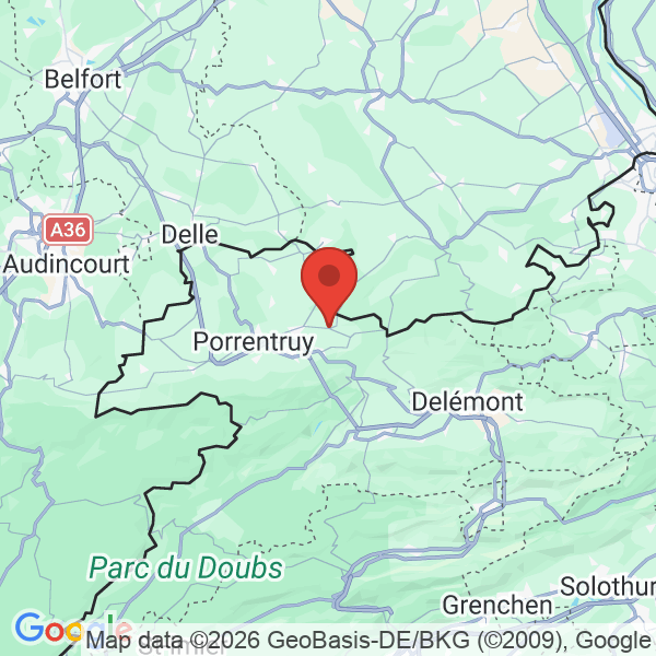 Carte de l'activité