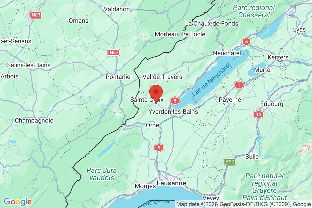 Carte de l'activité