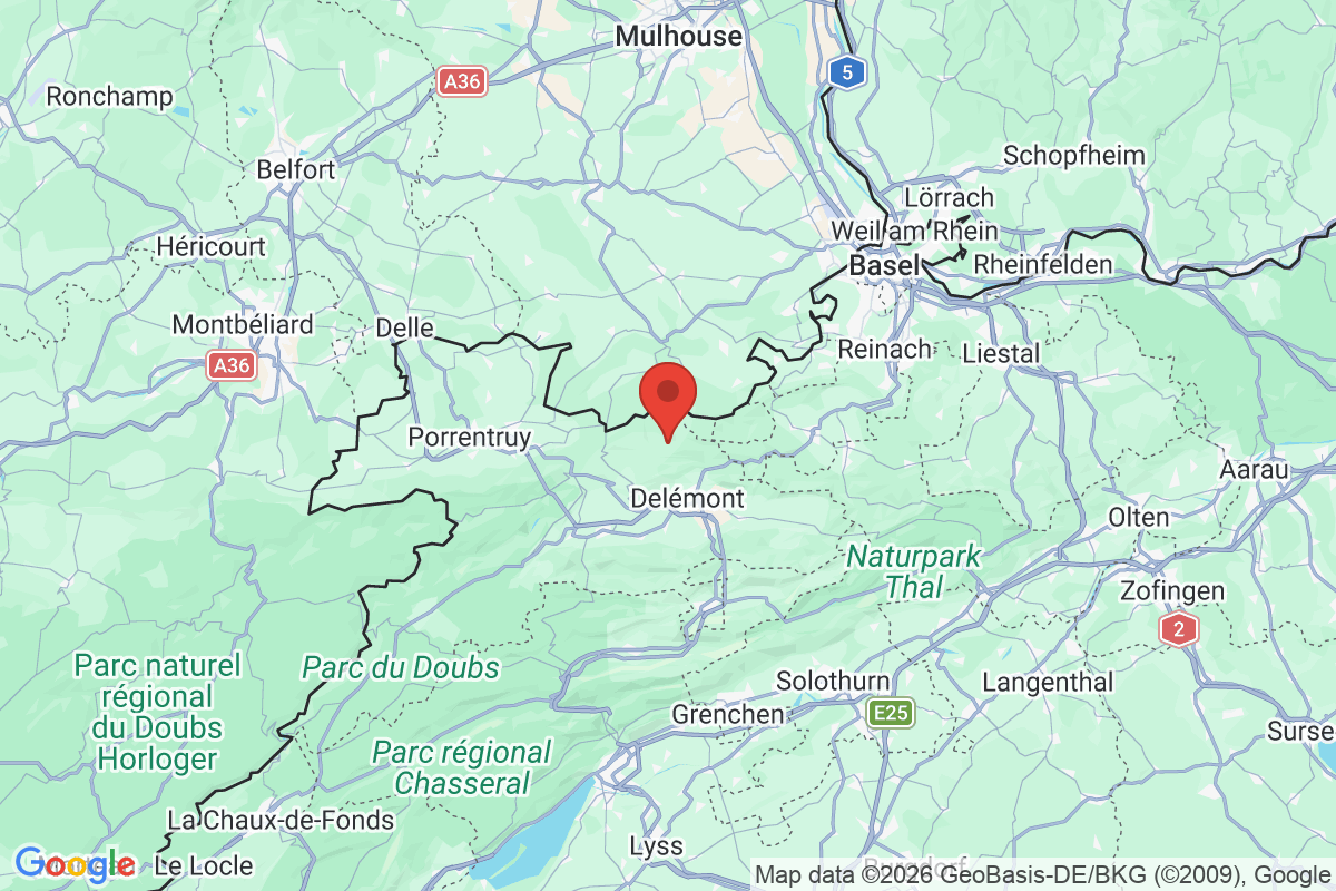 Carte de l'activité