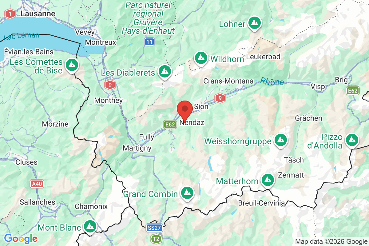 Carte de l'activité