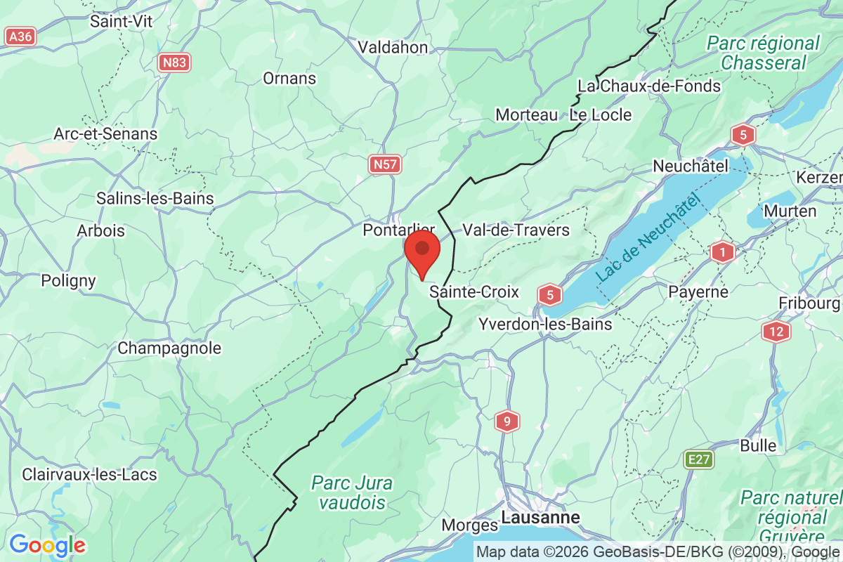 Carte de l'activité