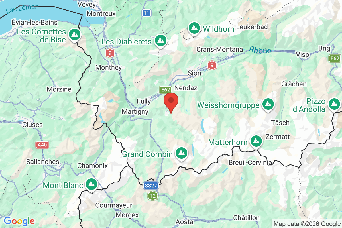 Carte de l'activité