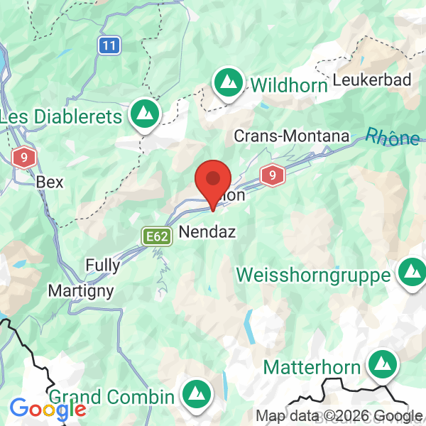 Carte de l'activité