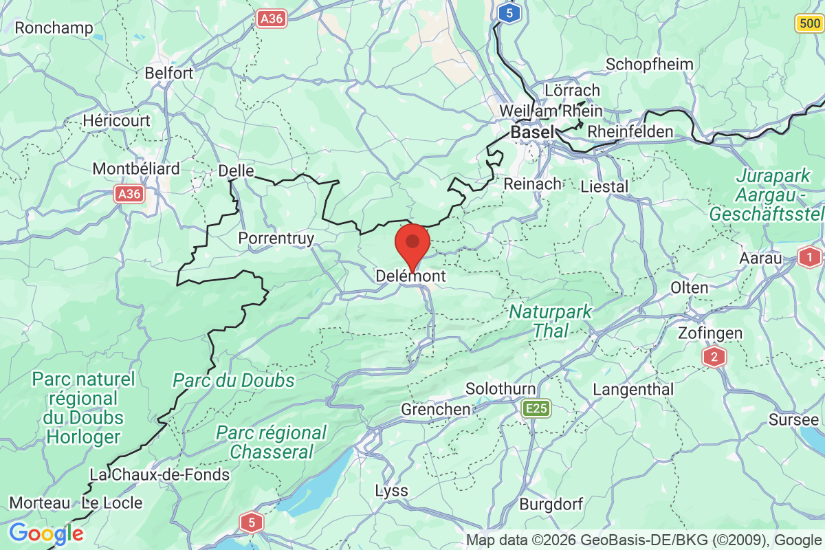 Carte de l'activité