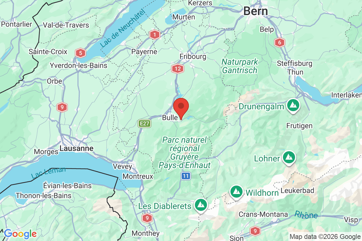 Carte de l'activité