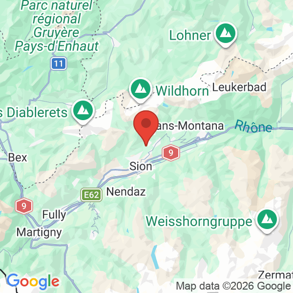 Carte de l'activité