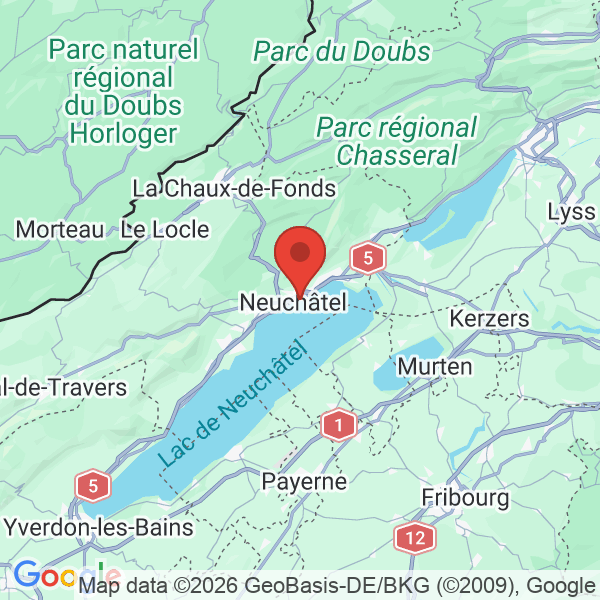 Carte de l'activité