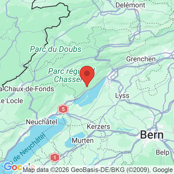 Carte de l'activité