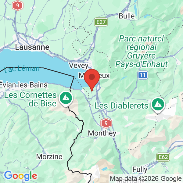 Carte de l'activité