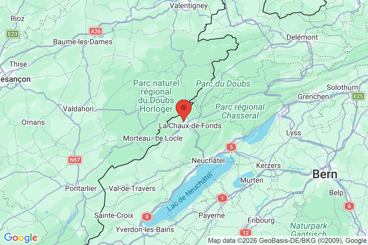 Carte de l'activité