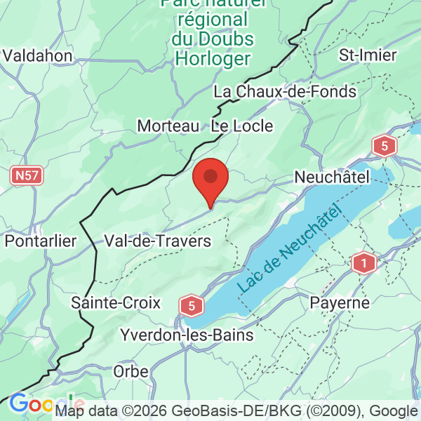 Carte de l'activité
