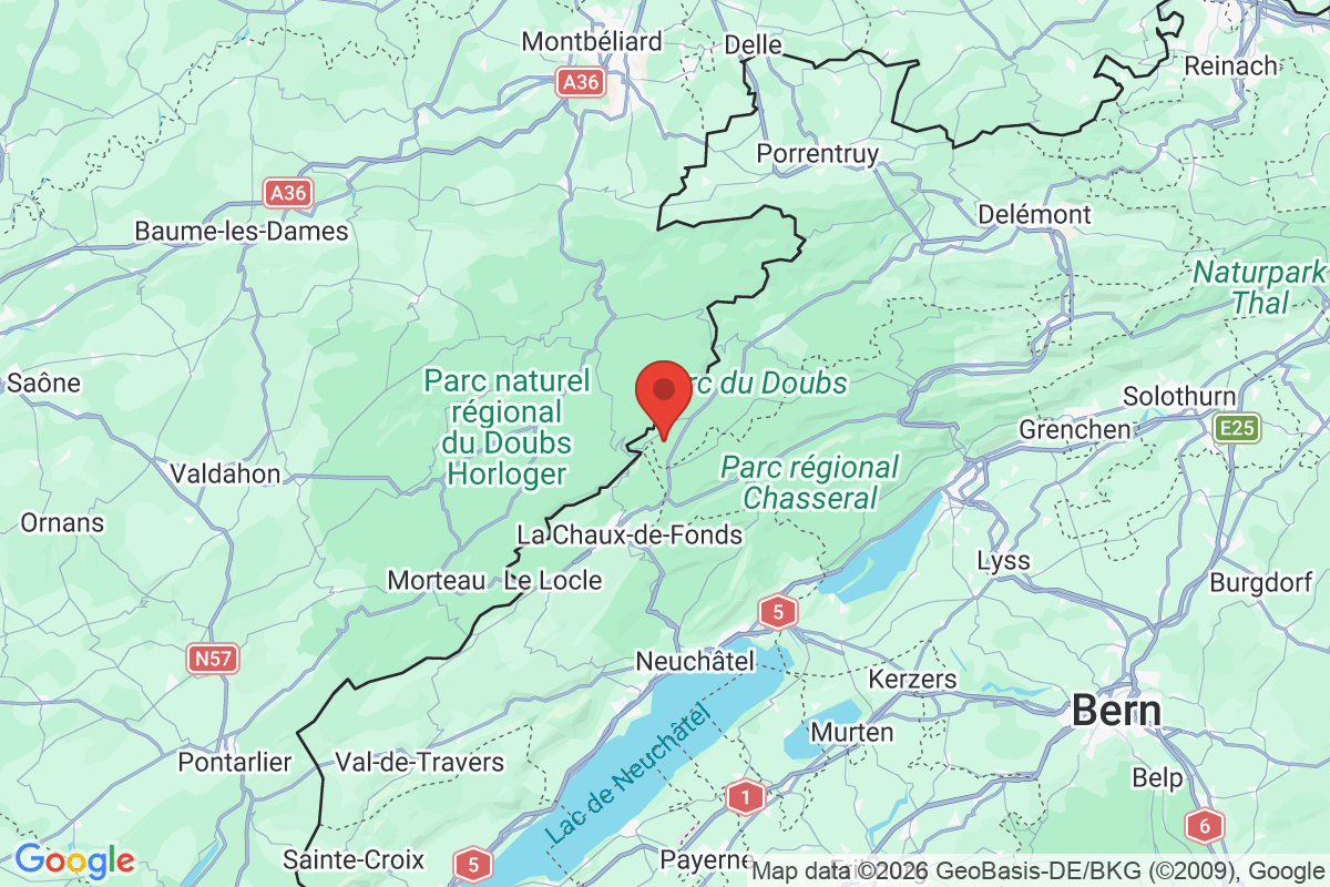 Carte de l'activité