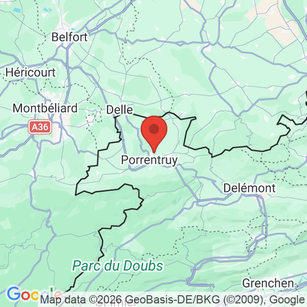 Carte de l'activité
