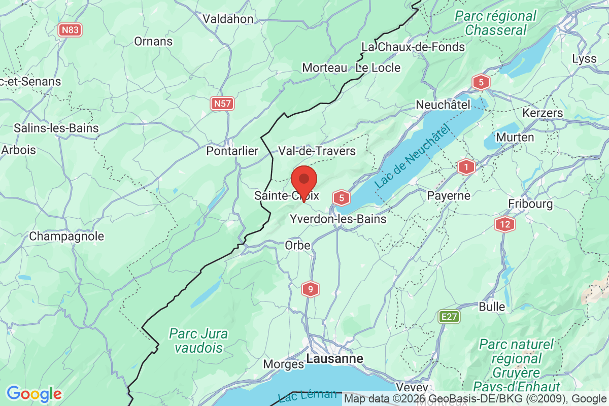 Carte de l'activité
