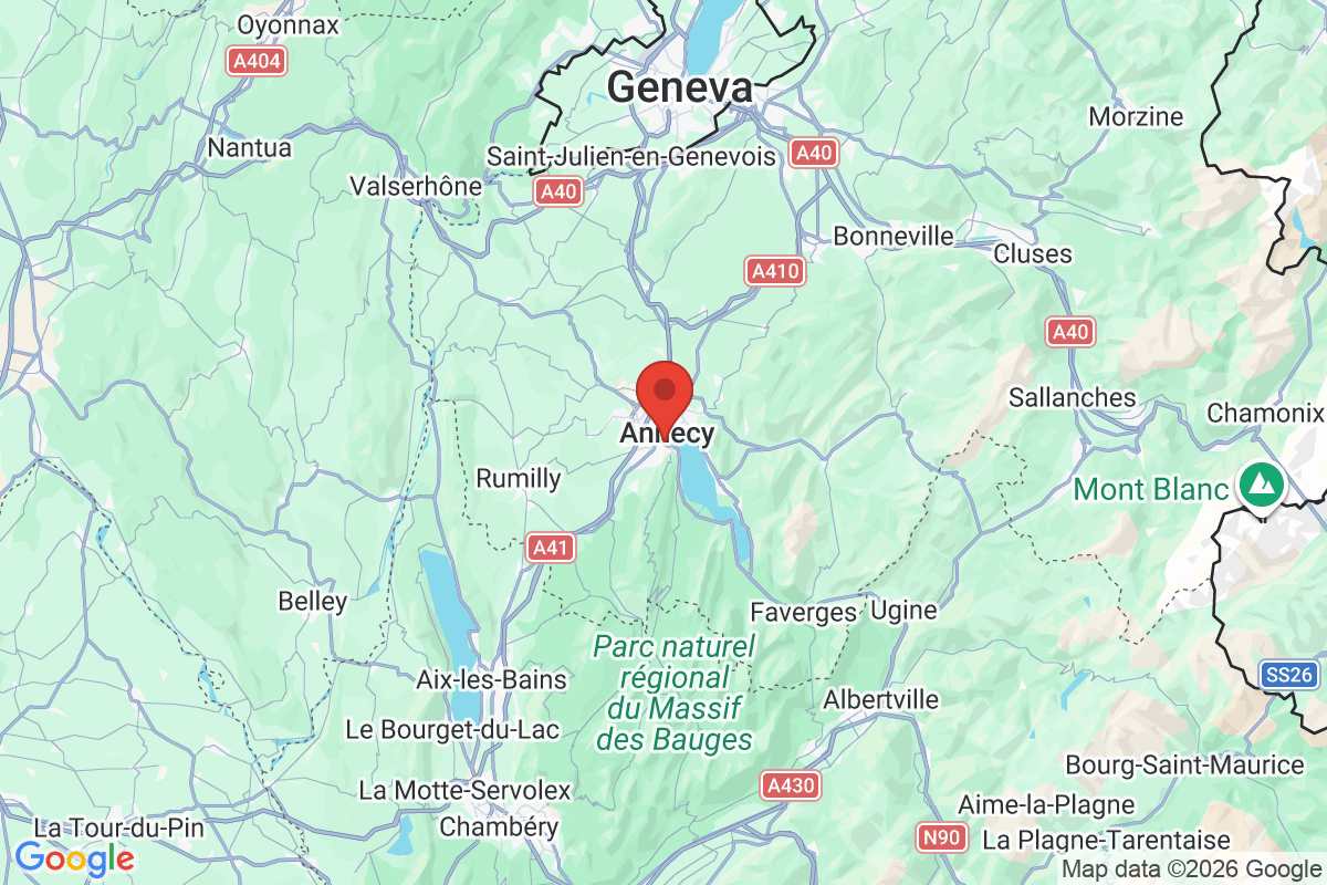 Carte de l'activité