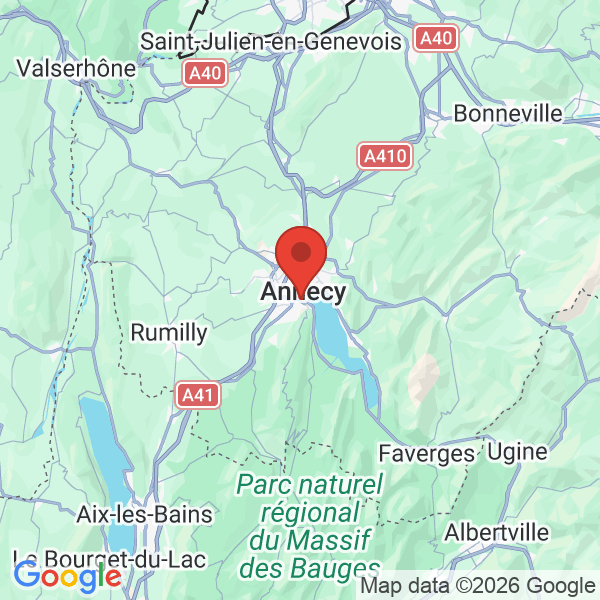 Carte de l'activité